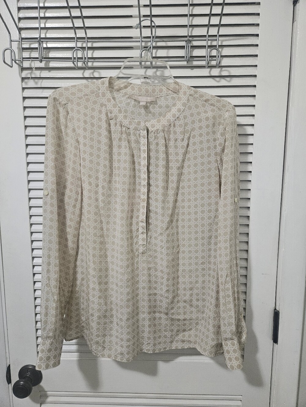 Banana Republic 100% Silk Blouse